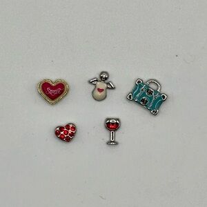 Origami Owl Batch of 5 Charms